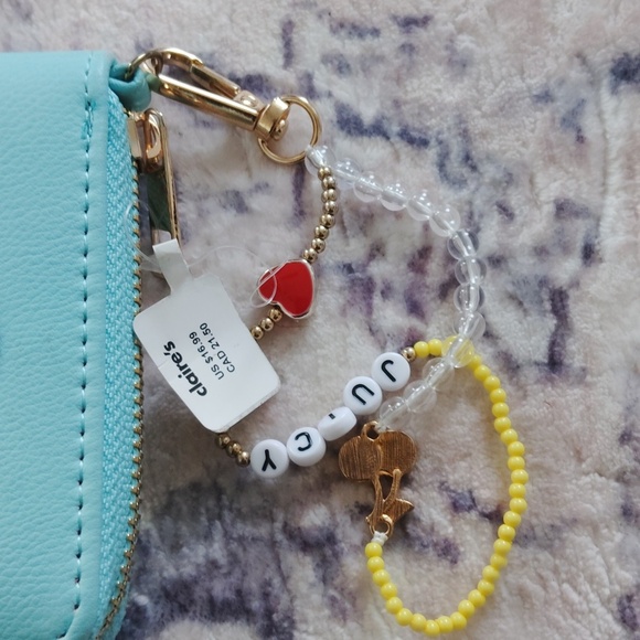 Claire's | Embellished Cherries Wristlet Wallet - NEW - Picture 4 of 5